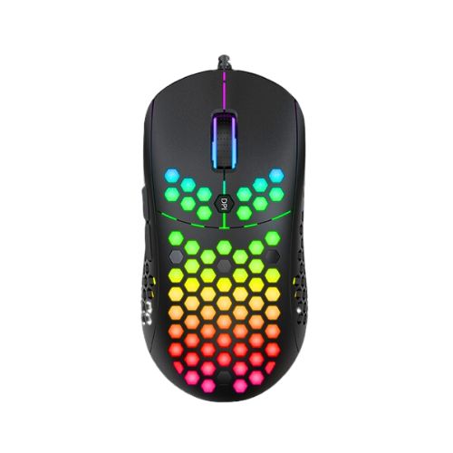 MOUSE GAMER EVOLUT EG-110 RGB ULTRA LEVE - CÓD. 2401