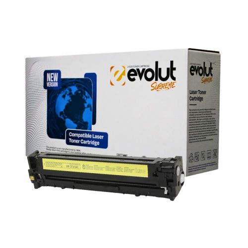 TONER COMP HP CB542 CE322 CF212 PRO 200 M276 M251NW M276N M276NW YELLOW CHIP 1.8K - CÓD. 3661