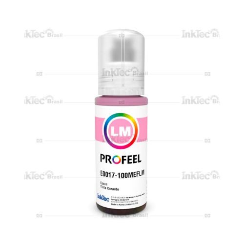 TINTA CORANTE INKTEC COMPATÍVEL EPSON E0017 ECOFIT 100ML LIGHT MAGENTA - CÓD. 3318