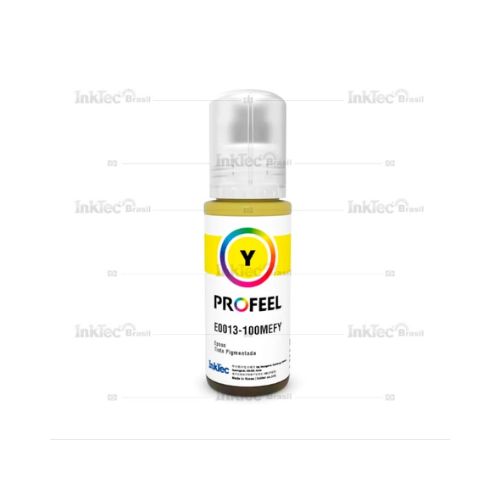 TINTA PIGMENTADA INKTEC COMPATÍVEL EPSON E0013 100ML AMARELO - CÓD. 2885