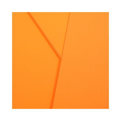 PAPEL NEONPLUS LARANJA 66CM X 96CM 180G 1 FOLHA - CÓD. 2989