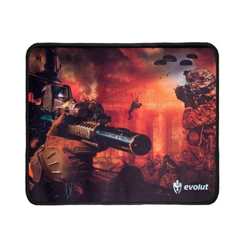 MOUSE PAD GAMER EG-401 RD QUADRADO 250MM X 210MM X 2MM - CÓD. 3000