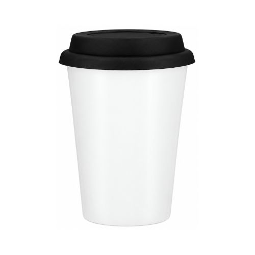 COPO TRIP CERAMICA BRANCO 300ML - CÓD. 2103