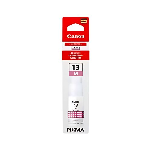 REFIL TINTA CANON GI-13 M MEGA TANK G610 G510 MAGENTA ORIGINAL 57ML - CÓD. 3709
