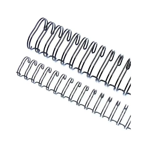 WIRE-O GARRA DUPLO ANEL 2X1 5/8 15,9MM 120F 23A PRETO CAIXA 50 UNIDADES - CÓD. 3958