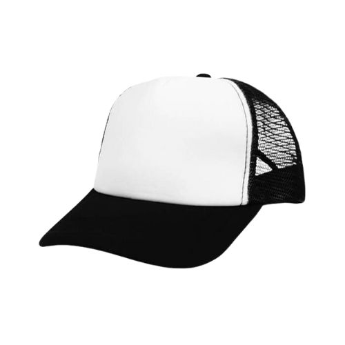 BONÉ PARA SUBLIMAÇÃO TELADO 56CM - 60CM PRETO - CÓD. 3489