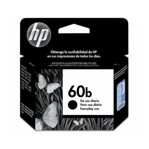 CARTUCHO TINTA HP 60B D1660 D5560 F4440 F4480 100 124 C4635 C4795 PRETO ORIGINAL 4,5ML - CÓD. 127