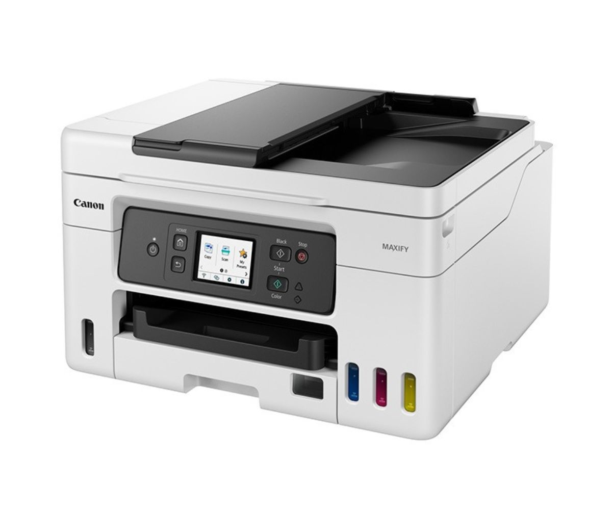 IMPRESSORA CANON MEGA TANK GX4010 MULT, DUPLEX ADF, PRETA PIG, COLOR CORANTE, WI-FI E USB - CÓD 3655