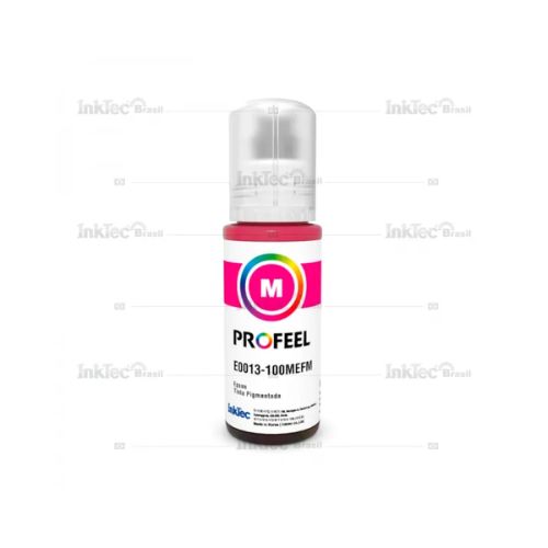 TINTA PIGMENTADA INKTEC COMPATÍVEL EPSON E0013 100ML MAGENTA - CÓD. 2887