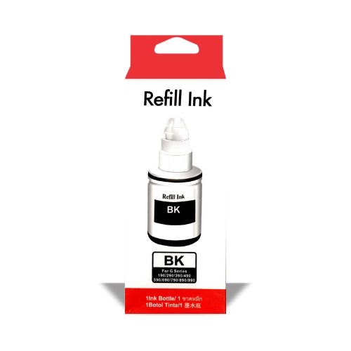 TINTA COMP CANON G1000 G1100 G2100 G3100 G3111 G3102 G1800 G2800 G3800 G1900 BLACK 135ML - CÓD. 3226