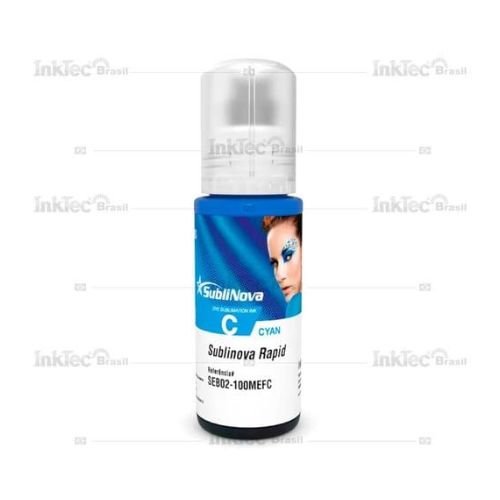 TINTA SUBLIMÁTICA SUBLINOVA CIANO 100ML - CÓD. 1526