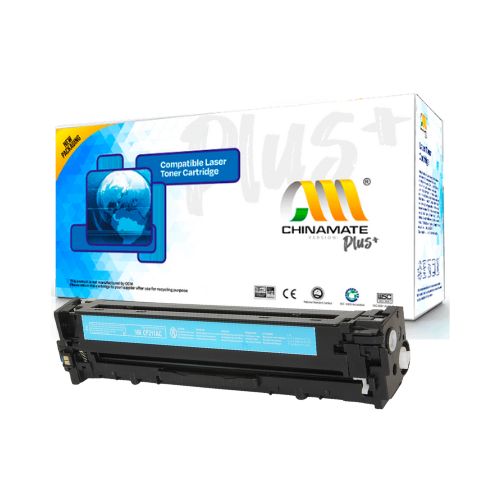TONER COMP HP CB541 CE321 CF211 PRO 200 M276 M251NW M276N M276NW CIANO CHIP 1.8K - CÓD. 3660