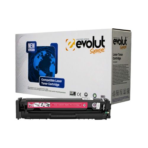TONER COMPATÍVEL HP CF402A CF502A 201X M252DW M277DW MAGENTA CHIP 1.3K - CÓD. 3921