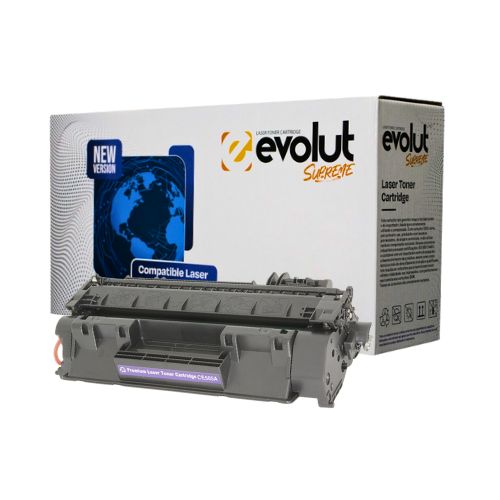 TONER COMPATÍVEL HP CE505A CF280A 05A P2050 P2035 P2055 BK 2.7K - CÓD. 3869