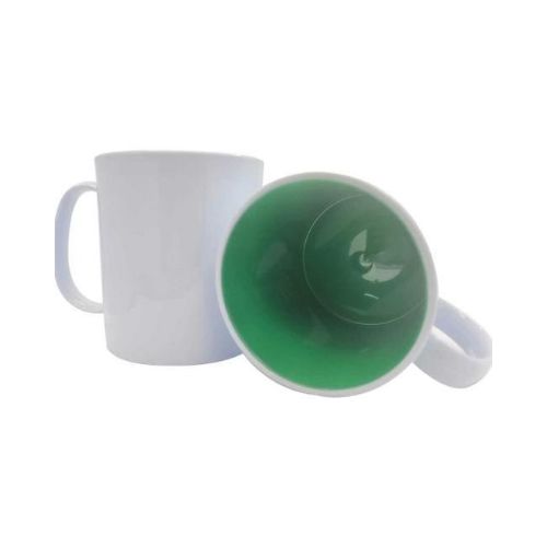 CANECA DE POLÍMERO INTERNA VERDE 140G 325ML - CÓD. 3081