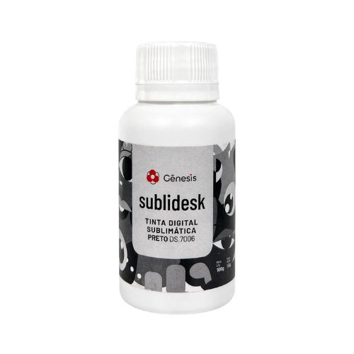 TINTA SUBLIMÁTICA GÊNESIS BLACK 100ML - CÓD. 1545