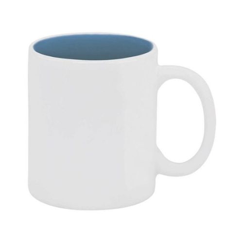 CANECA SUBLIME AZ10 BRANCA INTERNA AZUL 300ML - CÓD. 3788