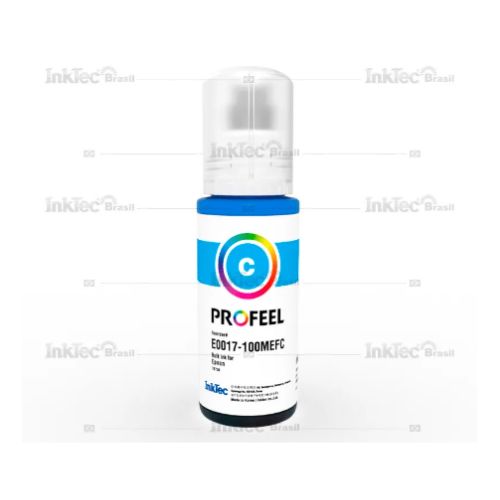 TINTA CORANTE INKTEC COMPATÍVEL EPSON E0017 ECOFIT 100ML CYAN - CÓD. 2610