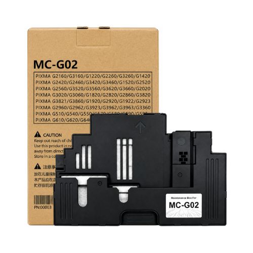 CAIXA DE MANUTENÇÃO COMPATÍVEL CANON MC-G02 G2160 G3160 G510 G610 - CÓD. 4023