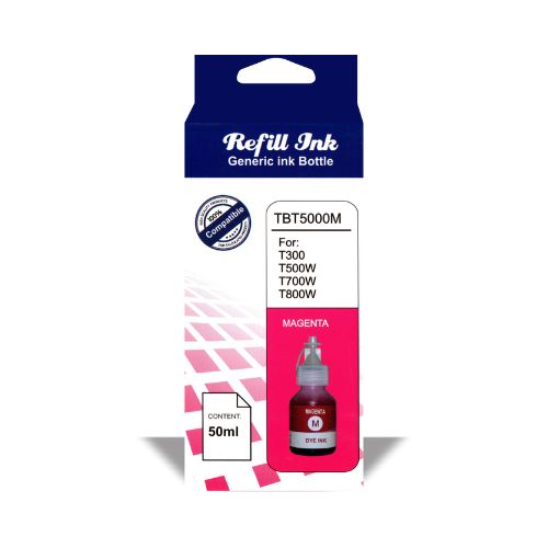 TINTA COMPATÍVEL BROTHER T300 T500 T700 T420 T720 T820 T800 T810 T4500 T4000 MAGENTA 50ML - CÓD 3215