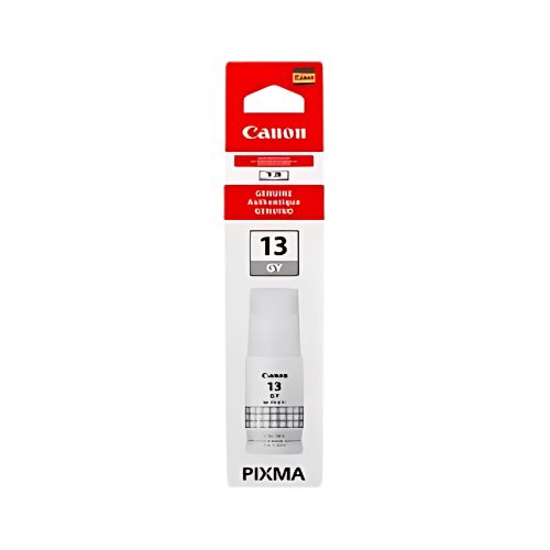 REFIL TINTA CANON GI-13 GY MEGA TANK G610 G510 CINZA ORIGINAL 57ML - CÓD. 3711