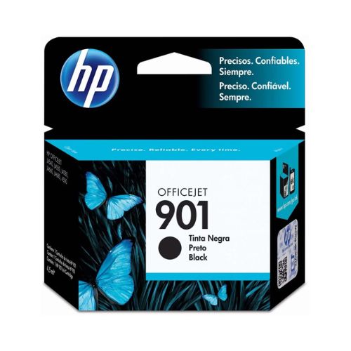 CARTUCHO TINTA HP 901 J4540 J4550 J4580 J4660 J4680 4500 PRETO ORIGINAL 4,5ML - CÓD. 118