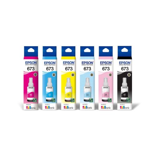 REFIL TINTA EPSON T673 673 L800 L810 L1800 L805 L850 MAGENTA ORIGINAL 70ML - CÓD. 616