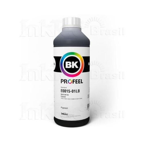 TINTA PIGMENTADA INKTEC COMPÁTIVEL COM EPSON E0015 1 LITRO BLACK - CÓD. 2724