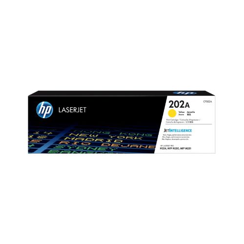 TONER ORIGINAL HP 202A AMARELO