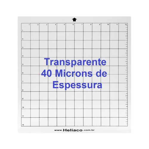 BASE CORTE HELÍACO SILHOUETTE CAMEO 1 2 3 4 E 5 COM COLA 30CM X 30CM 40 MICRONS - CÓD. 3620