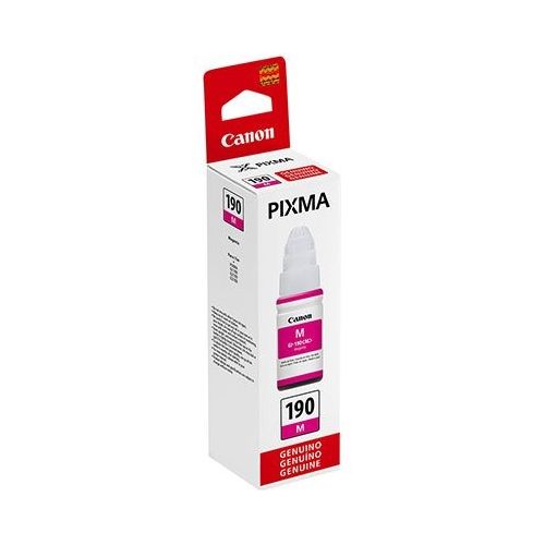 TINTA CANON GI-190 G1100 G1110 G2100 G2110 G3100 G3110 G3111 G4100 G4110 G4111 MAGENTA 7K - CÓD 1864