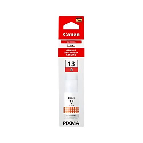 REFIL TINTA CANON GI-13 R MEGA TANK G610 G510 VERMELHO ORIGINAL 57ML - CÓD. 3712
