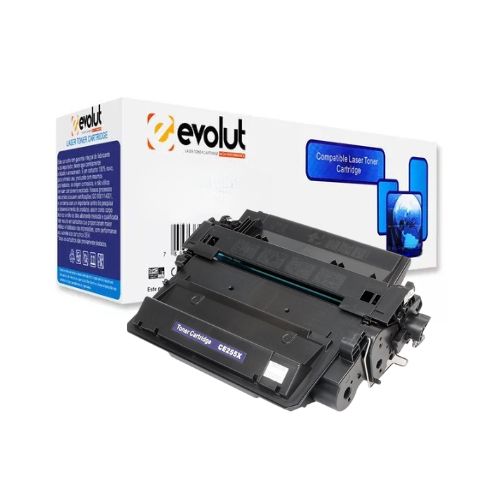 CARTUCHO TONER COMPATÍVEL HP CE255A BK 6K - CÓD. 826