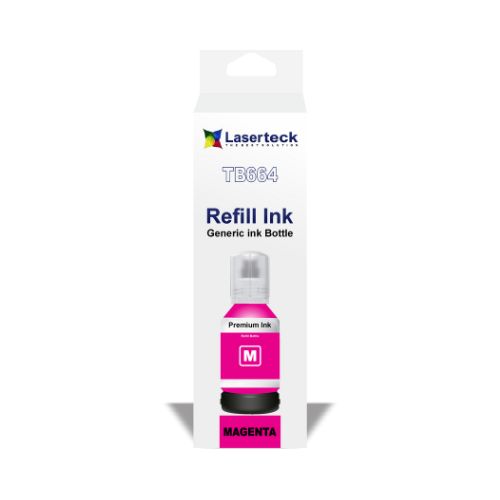 TINTA COMPATÍVEL EPSON T664 L200 L375 L220 L110 L355 L555 L455 L365 L395 MAGENTA 70ML - CÓD. 1628