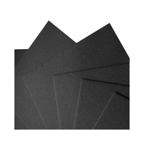 CHAPA DE PAPEL CARTÃO PARANÁ 80CM X 1M 1.0MM PRETA - CÓD. 3988