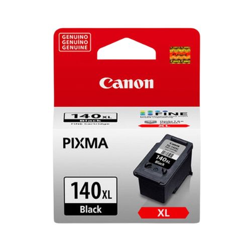 CARTUCHO TINTA CANON PG 140XL MG3510 MG3610 MX371 MX431 MX451 MX511 MX521 MX391 PRETO 11ML -CÓD 2729