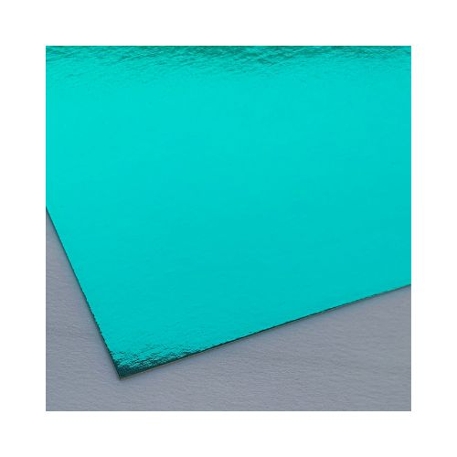 PAPEL LAMINADO METALLIK VERDE CLARO 64CM X 94CM 180G 1 FOLHA - CÓD. 2952