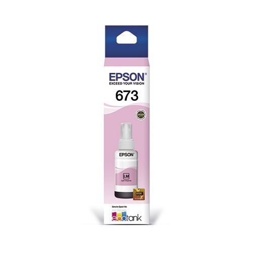 REFIL TINTA EPSON T673 673 L800 L810 L1800 L805 L850 MAGENTA CLARO ORIGINAL 70ML - CÓD. 550