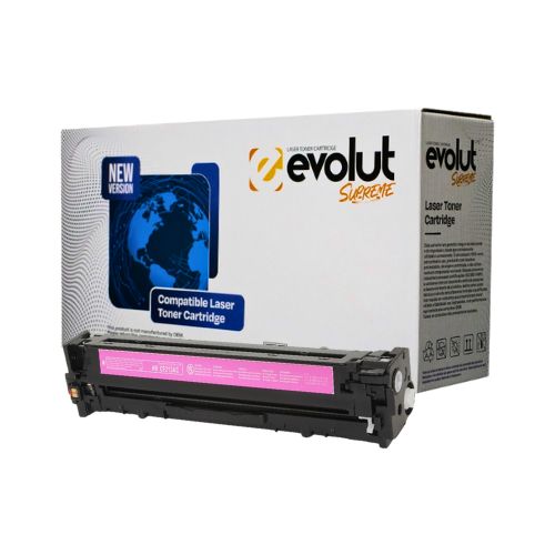 TONER COMP HP CB543 CE323 CF213 PRO 200 M276 M251NW M276N M276NW MAGENTA CHIP 1.8K - CÓD. 3662