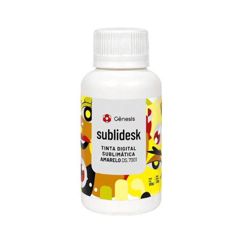 TINTA SUBLIMÁTICA GENESIS AMARELO 100ML - CÓD. 1547