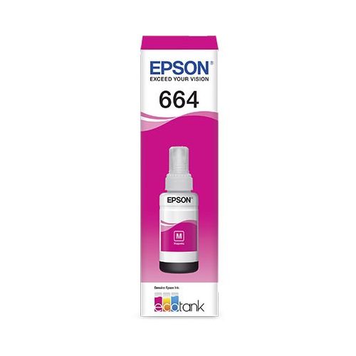 REFIL TINTA EPSON T664 L200 L375 L220 L110 L355 L555 L455 L365 L395 MAGENTA ORIGINAL - CÓD. 202