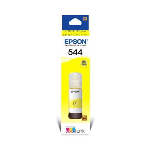 REFIL TINTA EPSON T544 L1250 L3150 L3110 L5190 L3250 L3210 AMARELA ORIGINAL 65ML - CÓD. 1951