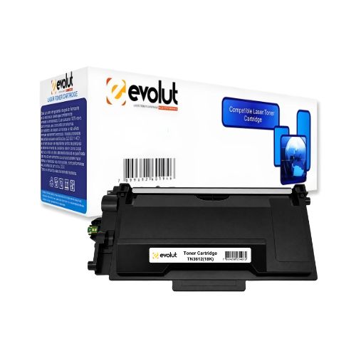 TONER COMPATÍVEL BROTHER TN3612 DCP L5512 L5662 HL L5212 L6412 MFC L5912 L6912 CHIP 18K - CÓD. 4020
