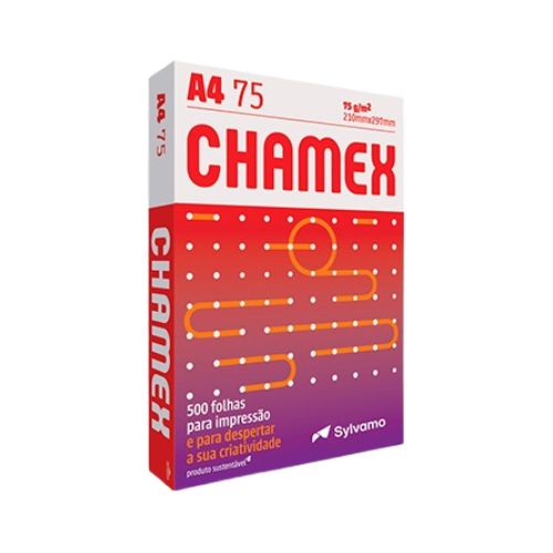 PAPEL CHAMEX MULTI IP A4 75G PACOTE COM 500 FOLHAS - CÓD. 1431