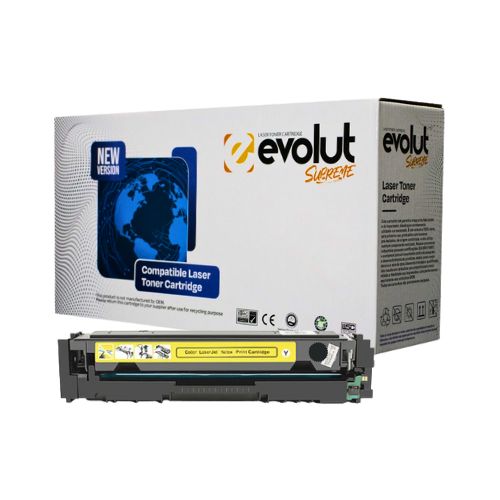 TONER COMPATÍVEL HP CF512A 204A M154 M180 M181 YELLOW CHIP 0.9K - CÓD. 3751