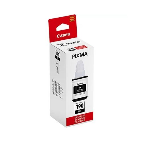 TINTA CANON GI-190BK G1100 G1110 G2100 G2110 G3100 G3110 G3111 G4100 G4110 G4111 PRETO 6K - CÓD 1861