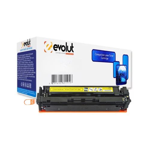 TONER COMPATÍVEL HP CF502A 202A M281FDW M254DW AMARELO CHIP 1.3K - CÓD. 3346