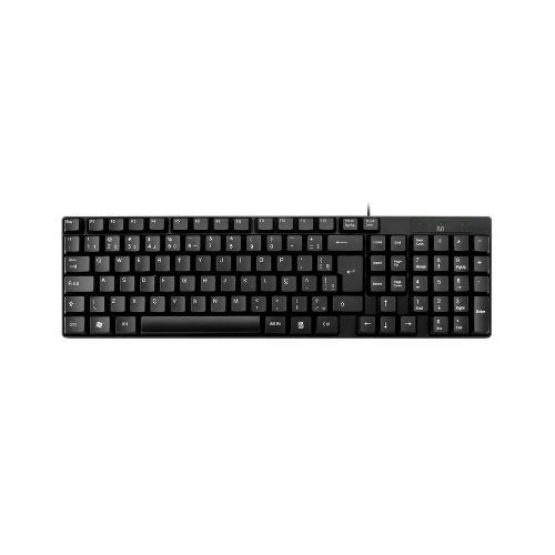 TECLADO MULTILASER BÁSICO SLIM PRETO USB TC193 - CÓD. 962