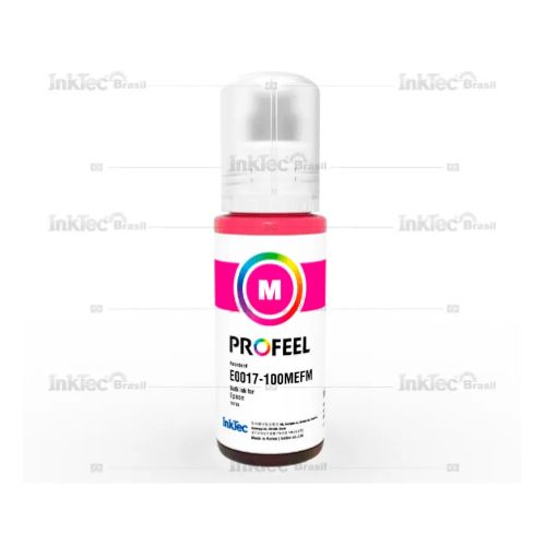 TINTA CORANTE INKTEC COMPATÍVEL EPSON E0017 ECOFIT 100ML MAGENTA - CÓD. 2612