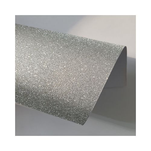 PAPEL GLITTER PRATA 66X96 180G 1F